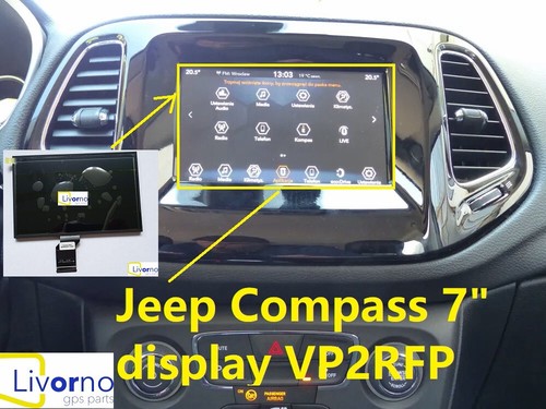 Jeep compass lcd display - compass, 7"