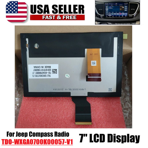 Display lcd touch screen - touch, 7"